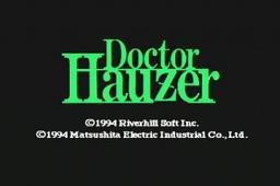 Doctor Hauzer Title Screen